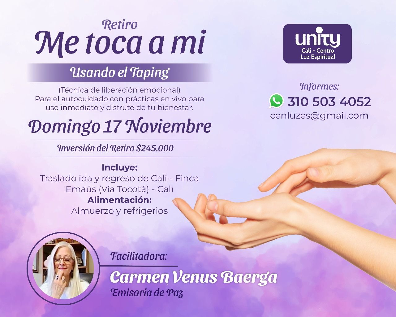 Seminario EFT Carmen Venuz