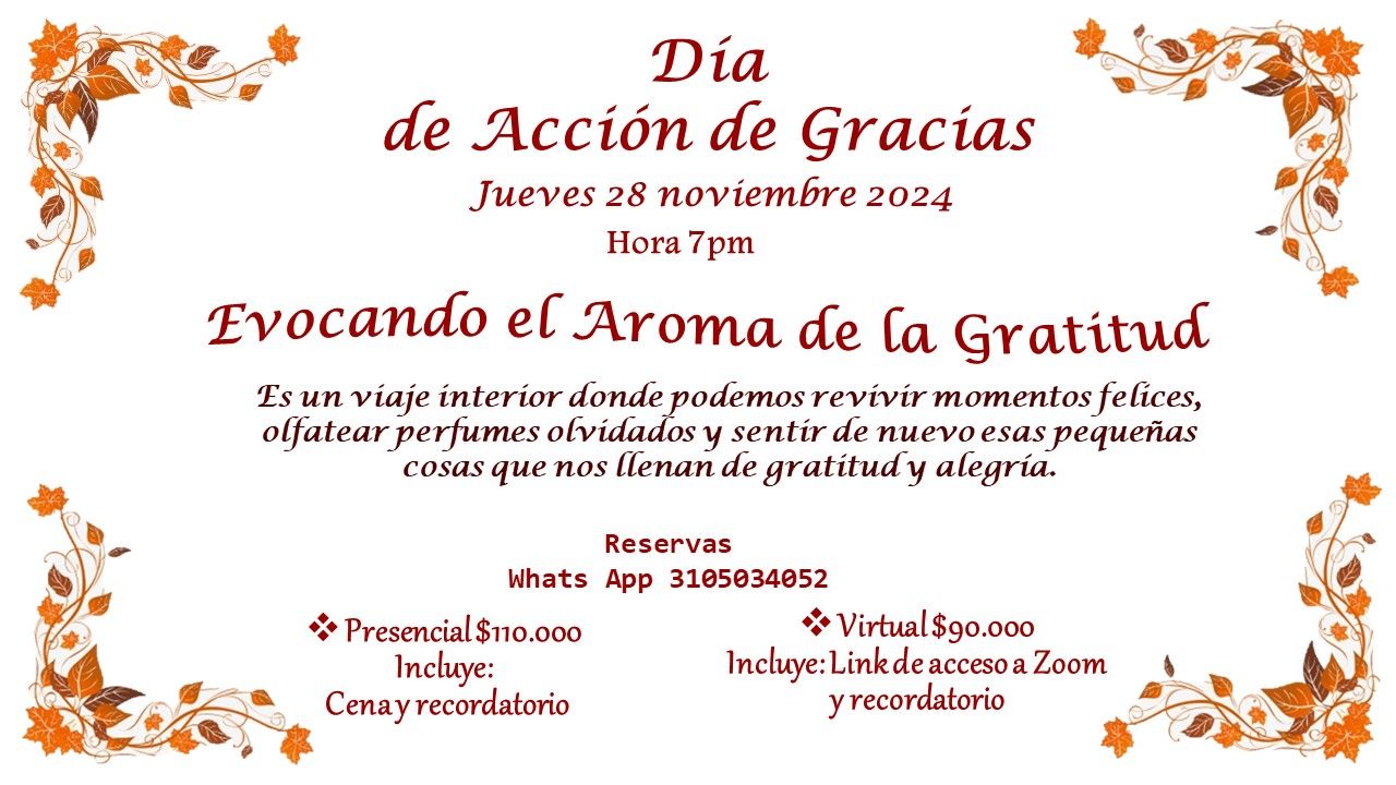 Acción de gracias